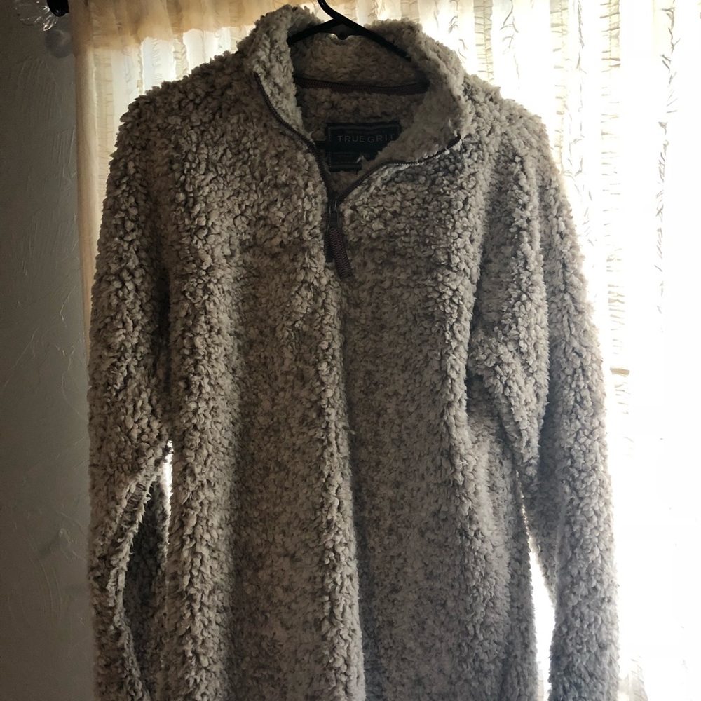 True Grit sherpa pullover